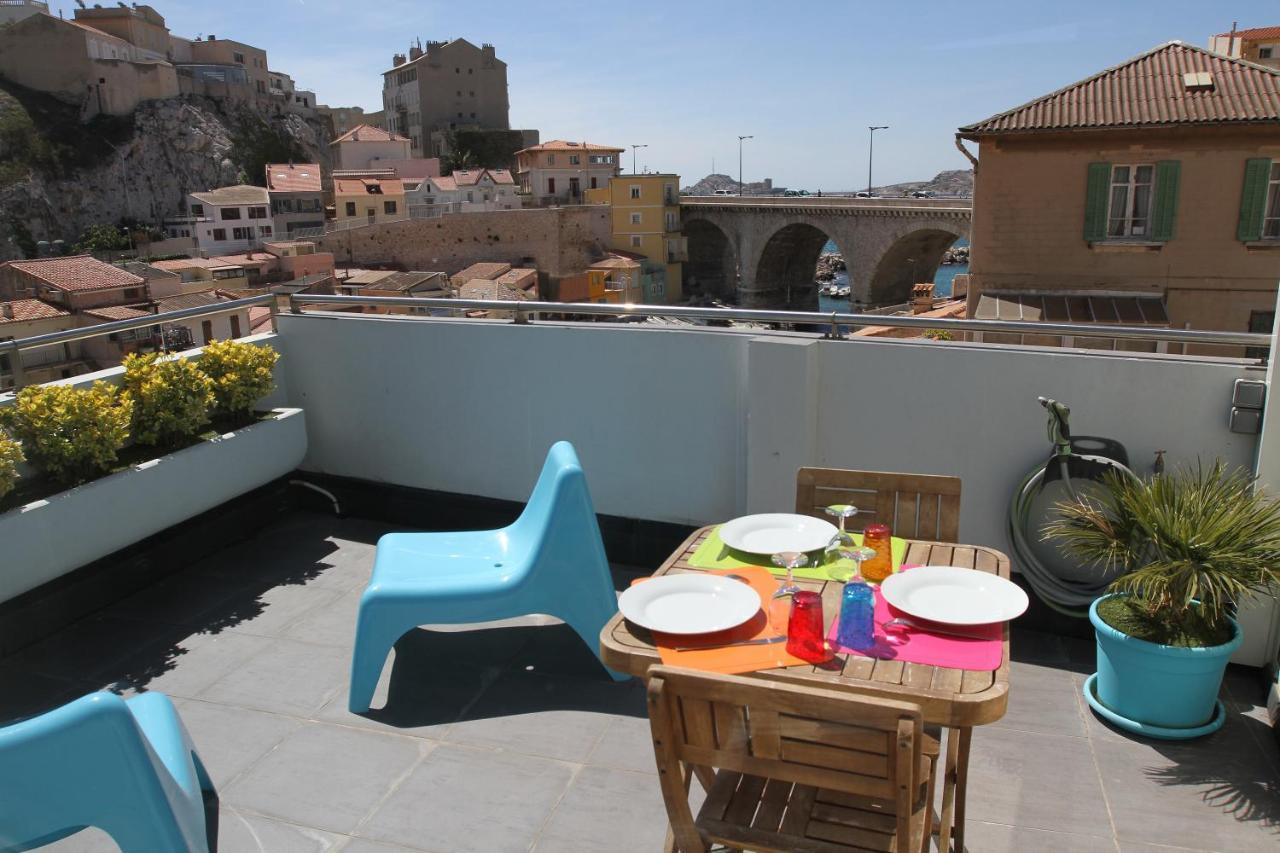 La Terrasse Du Pecheur Lägenhet Marseille Exteriör bild