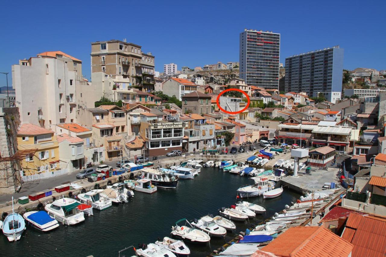 La Terrasse Du Pecheur Lägenhet Marseille Exteriör bild