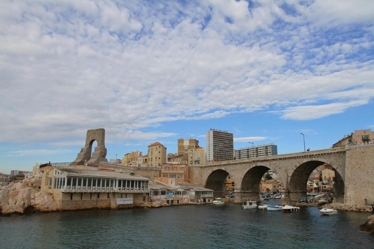 La Terrasse Du Pecheur Lägenhet Marseille Exteriör bild