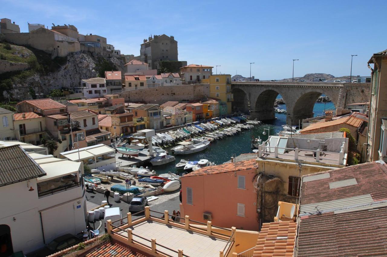 La Terrasse Du Pecheur Lägenhet Marseille Exteriör bild